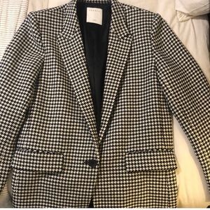 Sandro houndstooth blazer